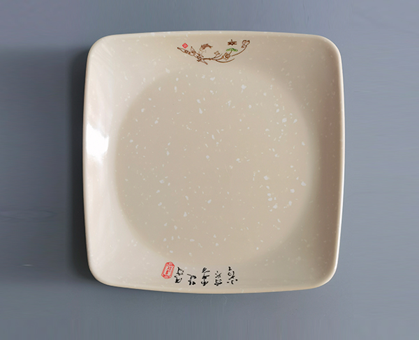 8.5寸四方翘边盘